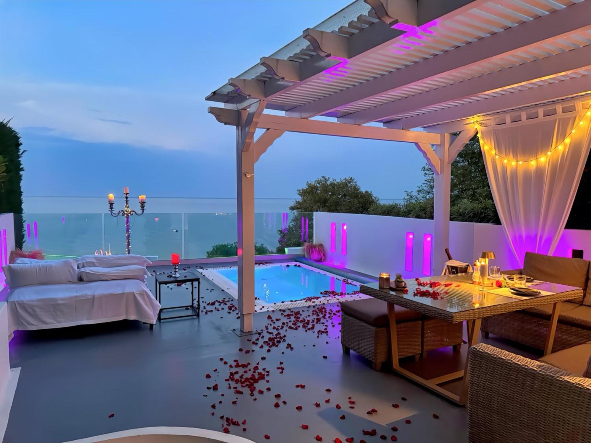 Panorama Suites & Spa - Adults Only Stómion Zimmer foto