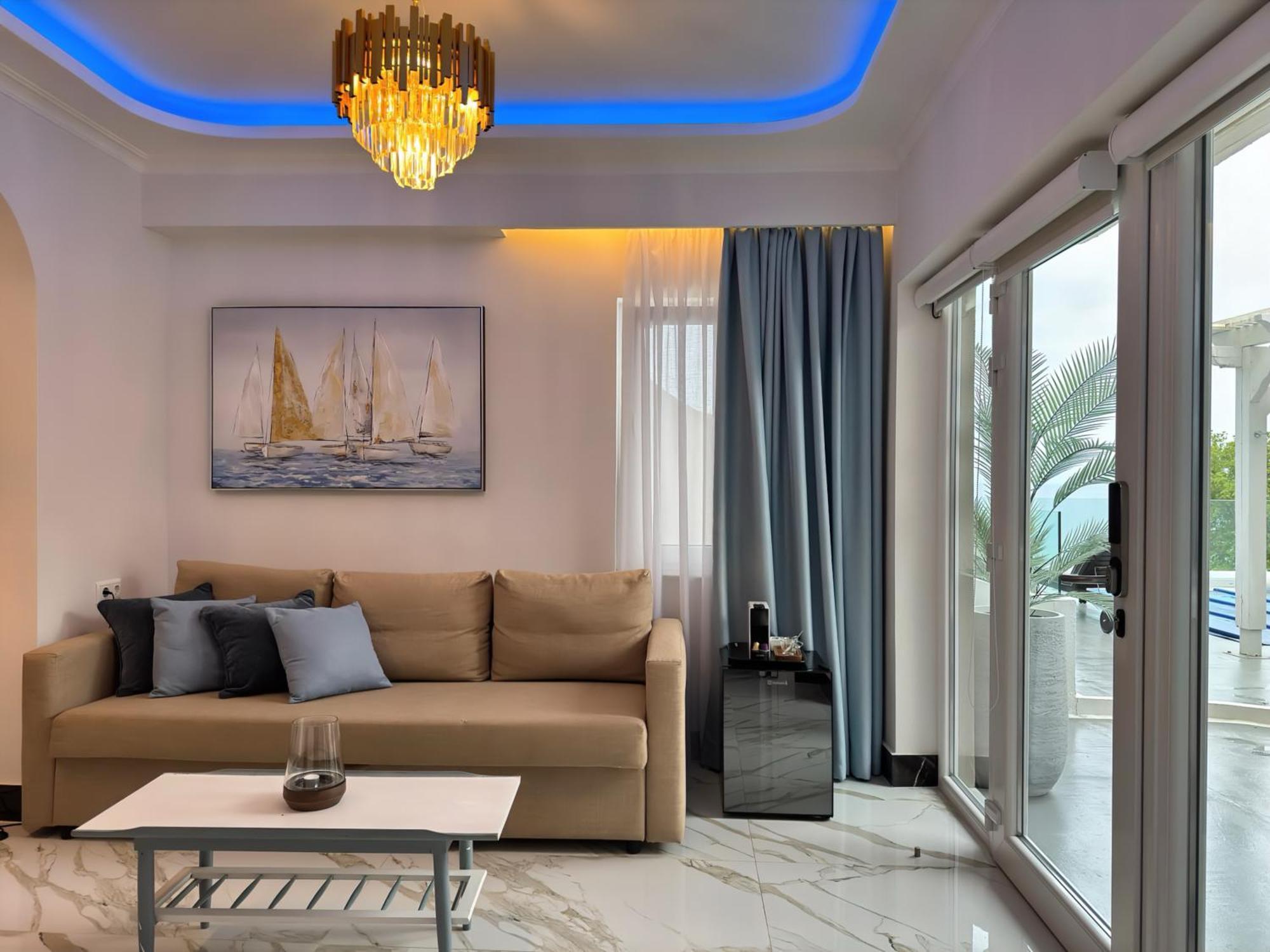 Panorama Suites & Spa - Adults Only Stómion Zimmer foto