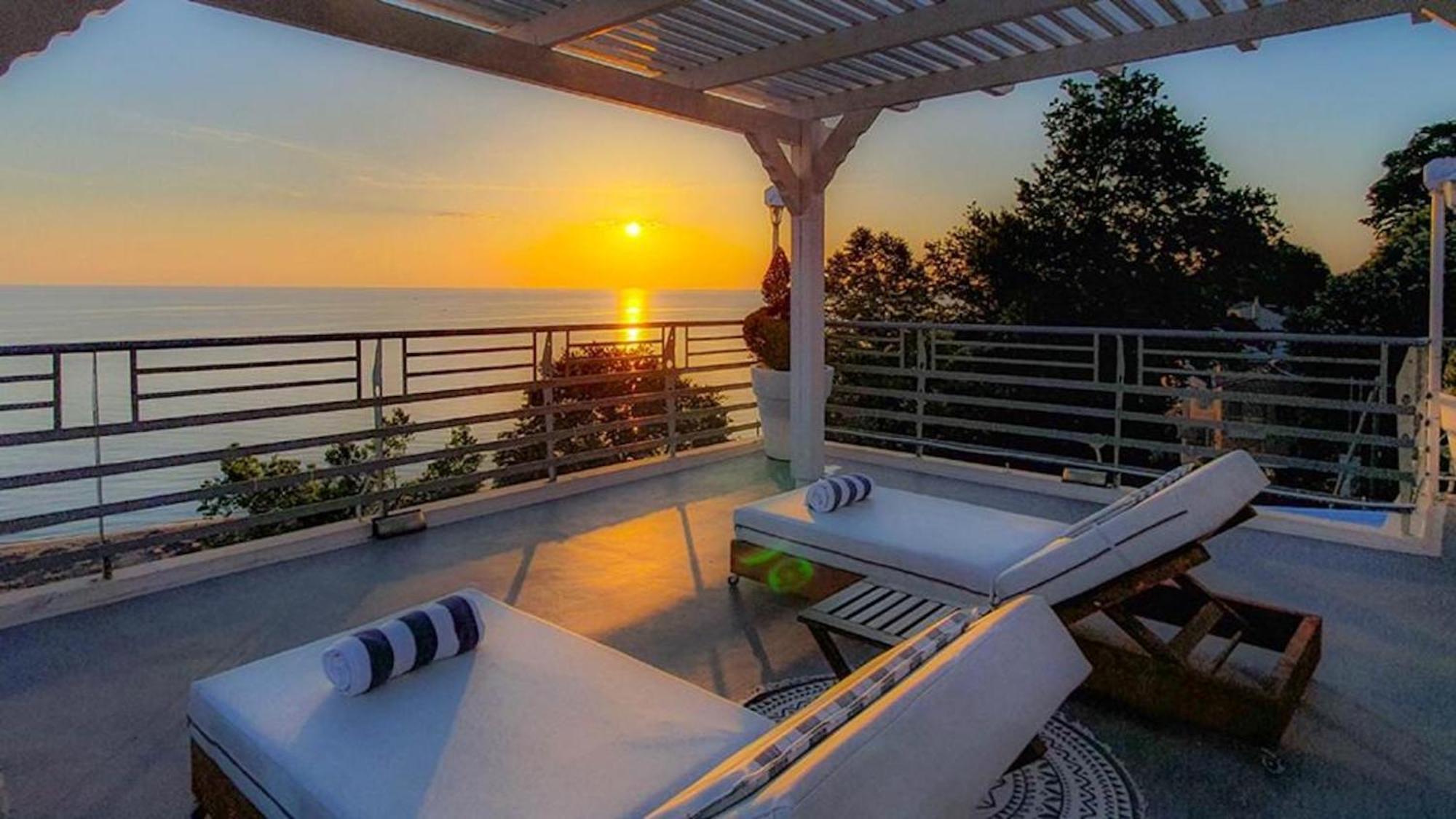 Panorama Suites & Spa - Adults Only Stómion Exterior foto
